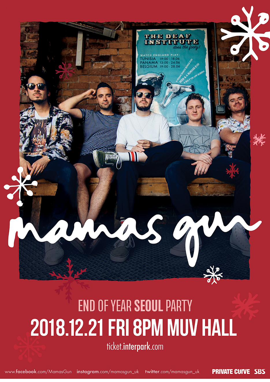 [공연안내] MAMAS GUN : END OF YEAR SEOUL PARTY 2018