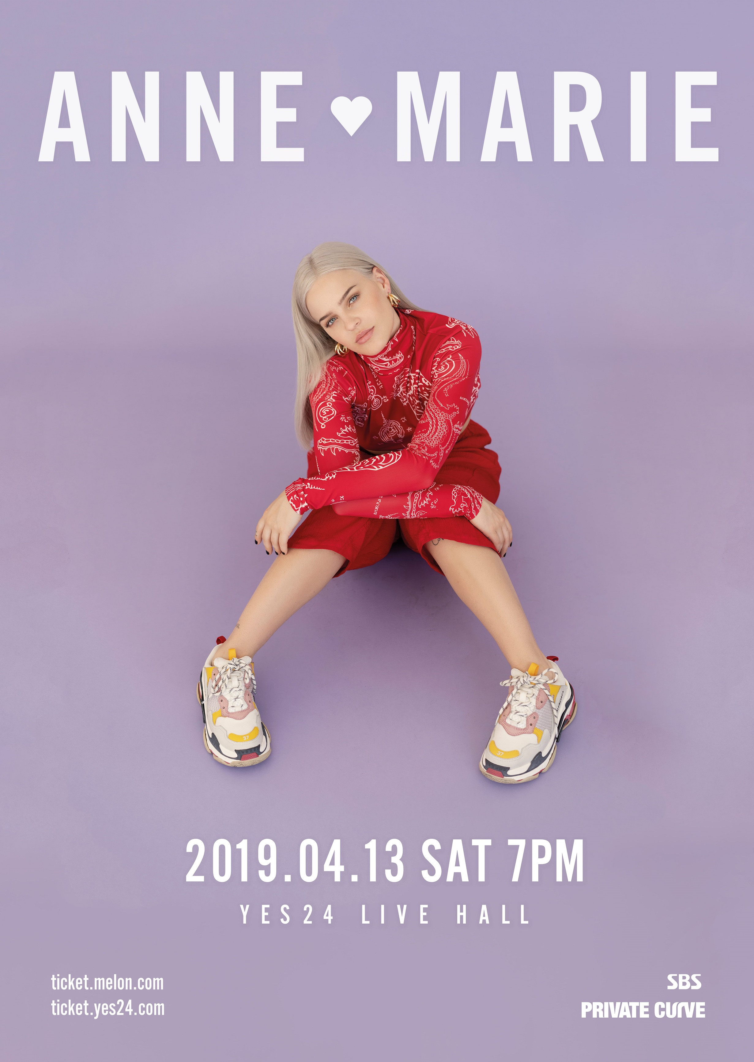 [공연안내] ANNE-MARIE 1st LIVE IN SEOUL 2019