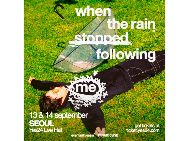 [공연안내] eaJ Live in Seoul  “when the rain stopped following me”