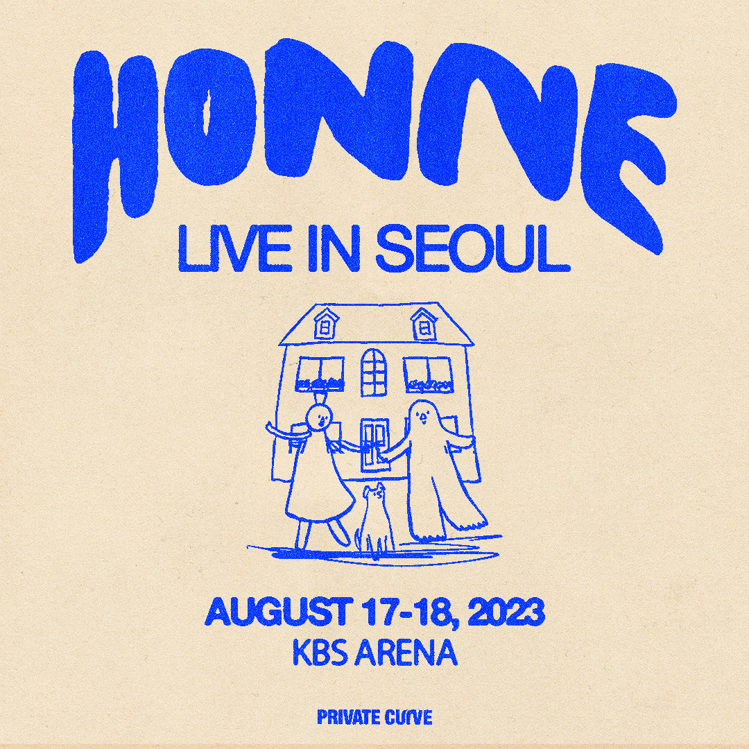 [공연안내] 혼네 내한공연  <HONNE LIVE IN SEOUL>